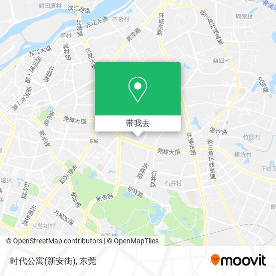 时代公寓(新安街)地图