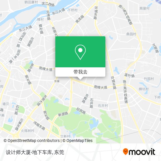 设计师大厦-地下车库地图