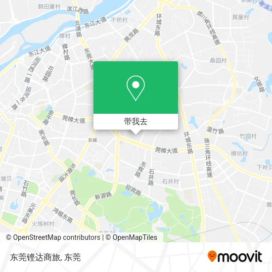 东莞铿达商旅地图