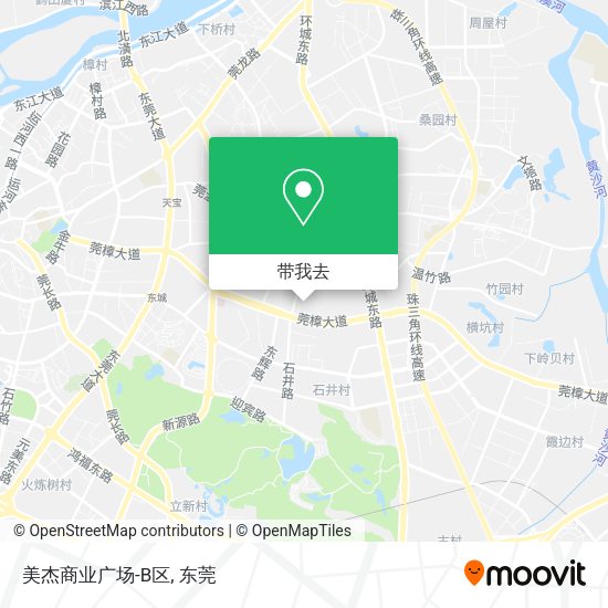 美杰商业广场-B区地图