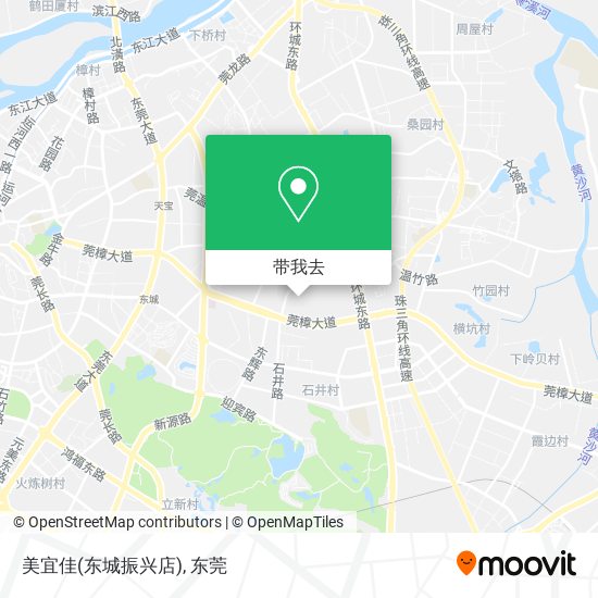 美宜佳(东城振兴店)地图