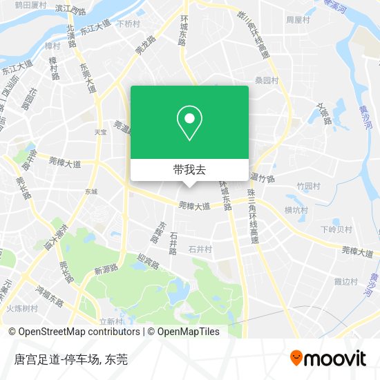 唐宫足道-停车场地图