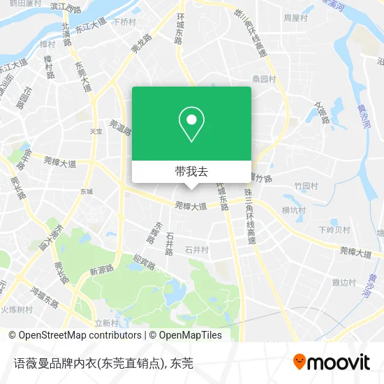 语薇曼品牌内衣(东莞直销点)地图