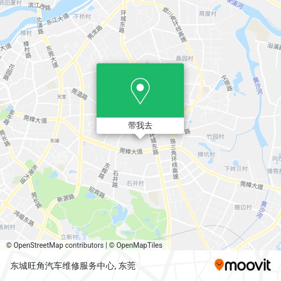 东城旺角汽车维修服务中心地图