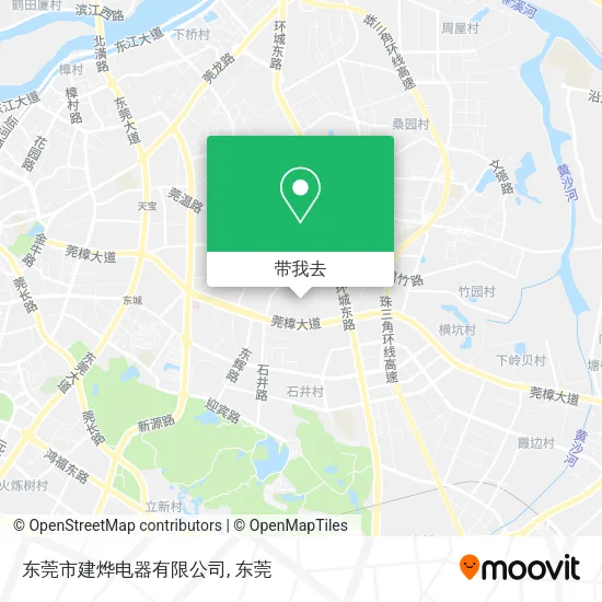 东莞市建烨电器有限公司地图