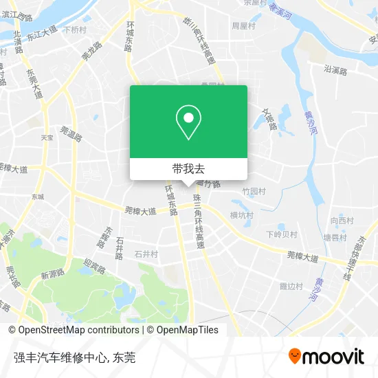 强丰汽车维修中心地图