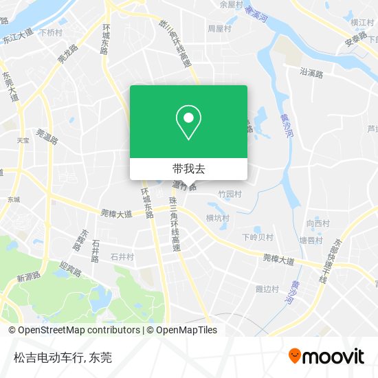 松吉电动车行地图