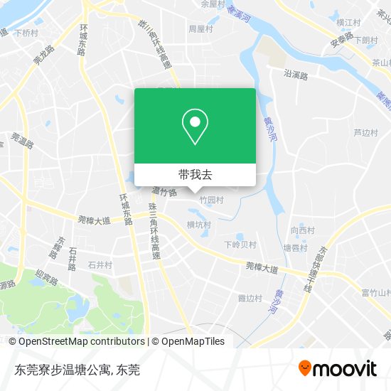东莞寮步温塘公寓地图