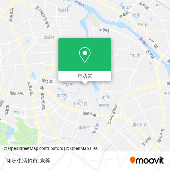 翔洲生活超市地图