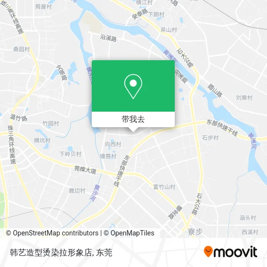 韩艺造型烫染拉形象店地图