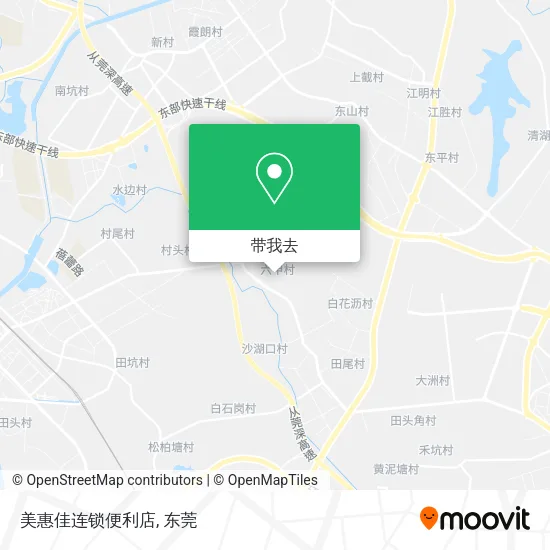 美惠佳连锁便利店地图