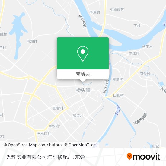光辉实业有限公司汽车修配厂地图