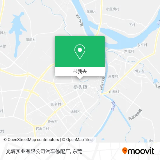 光辉实业有限公司汽车修配厂地图