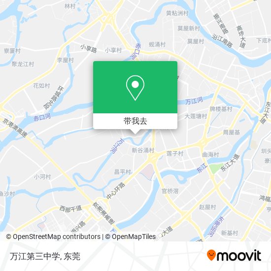 万江第三中学地图