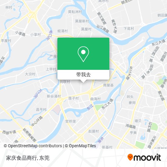 家庆食品商行地图