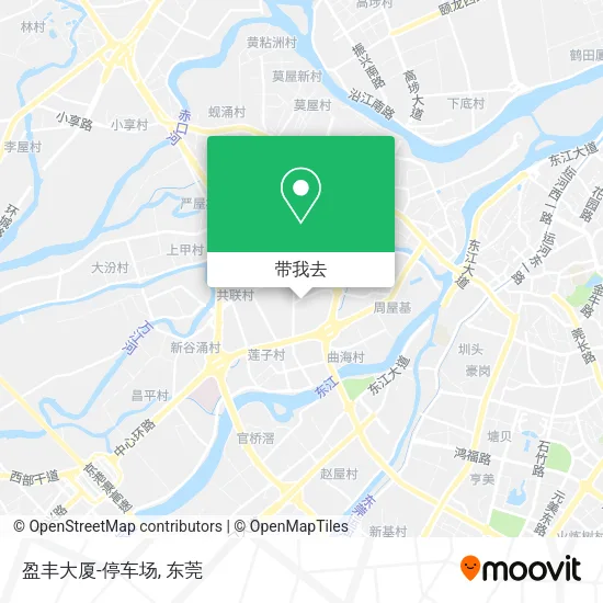 盈丰大厦-停车场地图