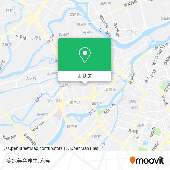 蔓妮美容养生地图