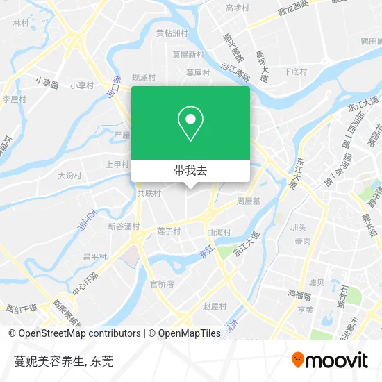 蔓妮美容养生地图