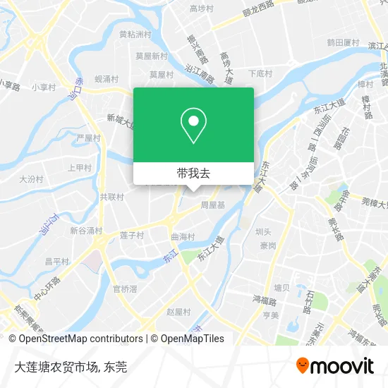 大莲塘农贸市场地图