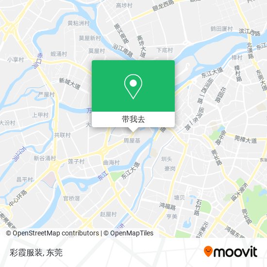 彩霞服装地图