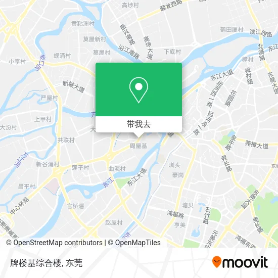 牌楼基综合楼地图