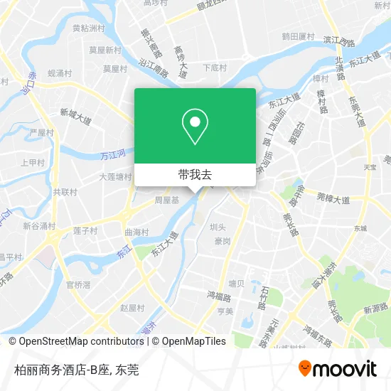 柏丽商务酒店-B座地图