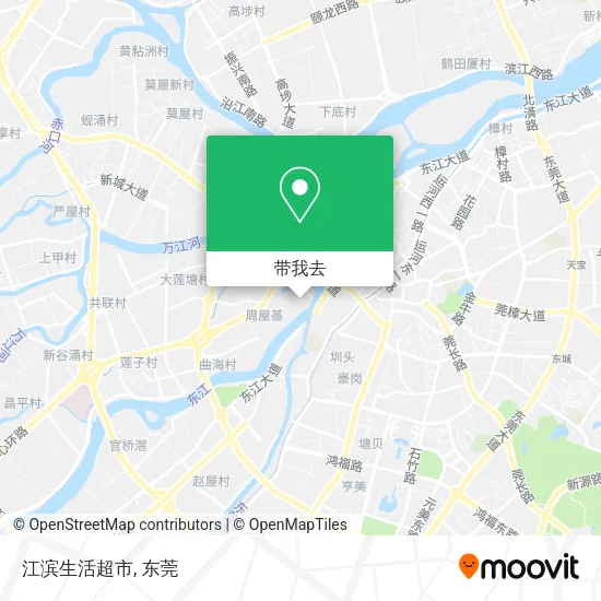 江滨生活超市地图