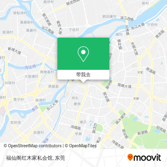 福仙阁红木家私会馆地图