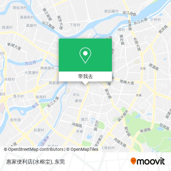 惠家便利店(水榕坣)地图