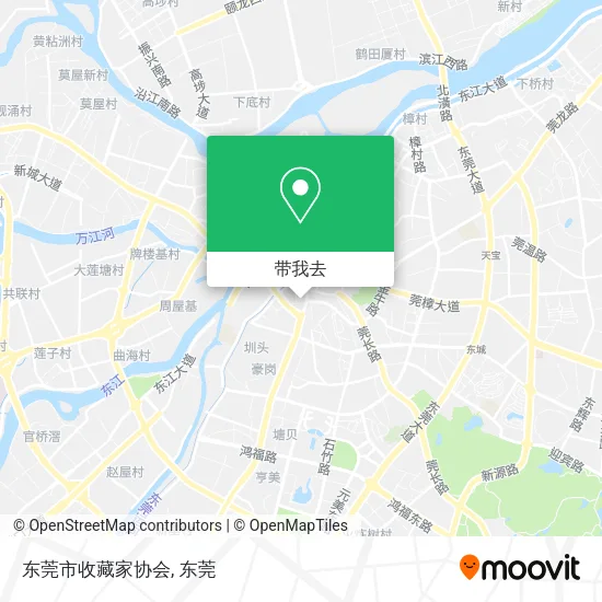 东莞市收藏家协会地图