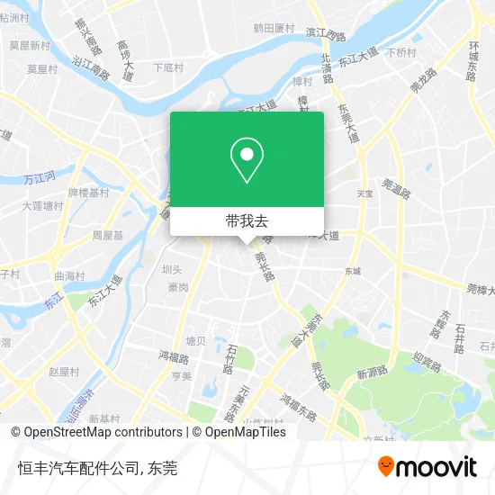 恒丰汽车配件公司地图