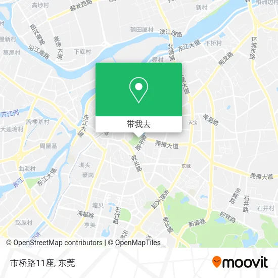 市桥路11座地图