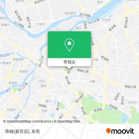 乖猫(新芬店)地图