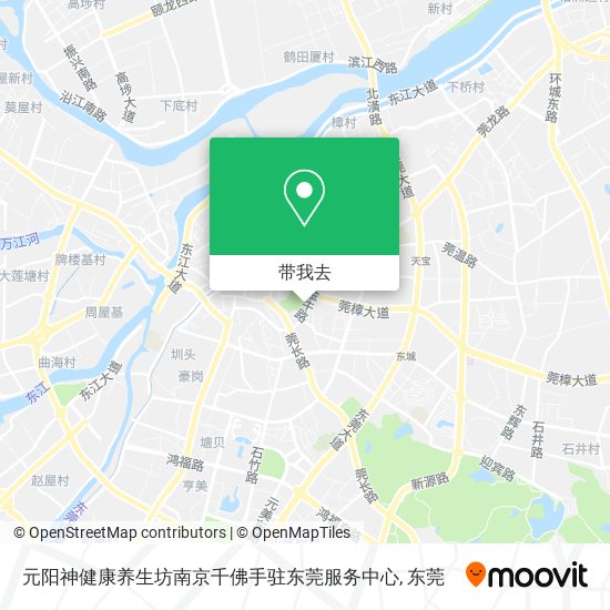 元阳神健康养生坊南京千佛手驻东莞服务中心地图