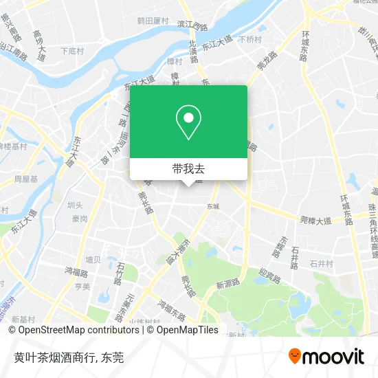 黄叶茶烟酒商行地图