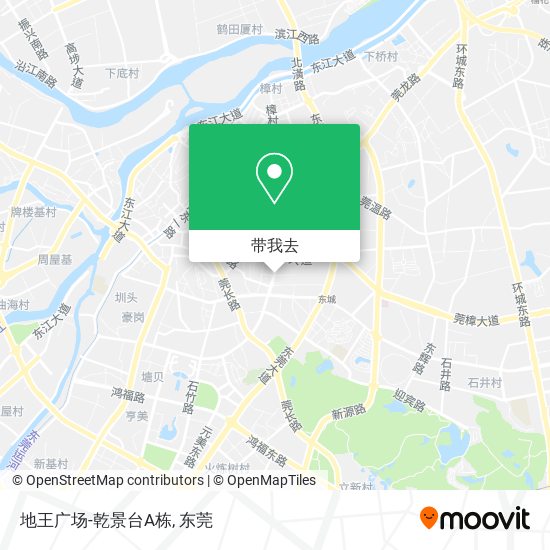 地王广场-乾景台A栋地图
