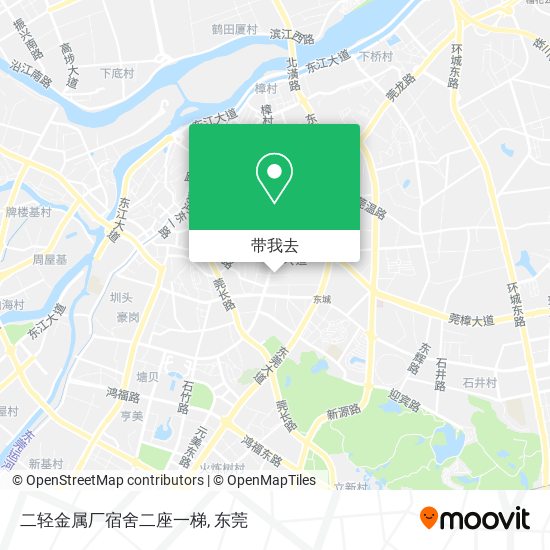 二轻金属厂宿舍二座一梯地图