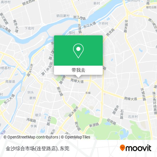 金沙综合市场(连登路店)地图