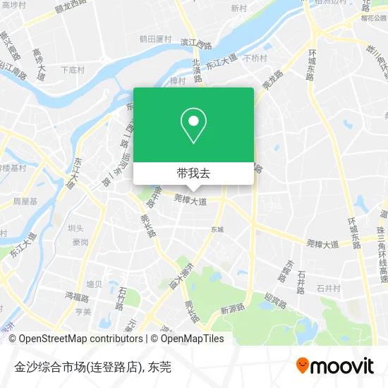 金沙综合市场(连登路店)地图