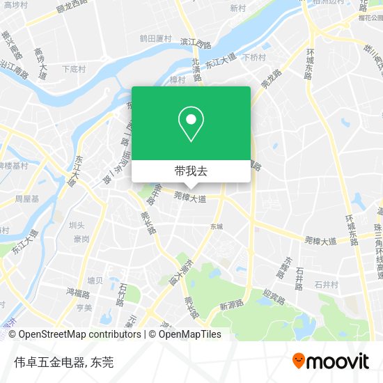 伟卓五金电器地图