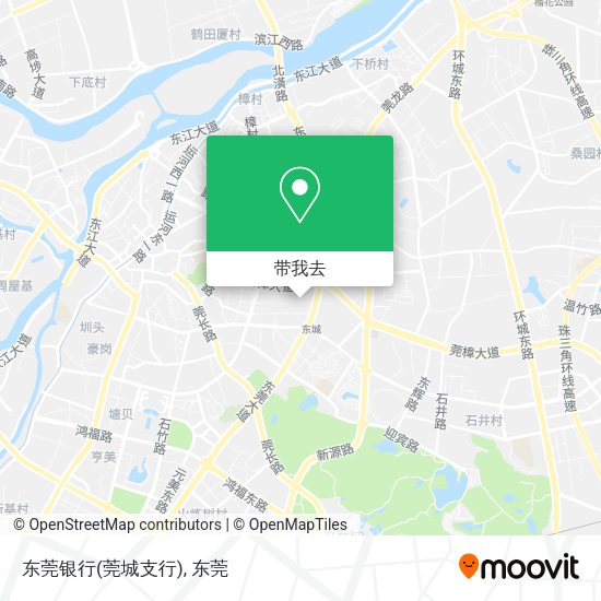 东莞银行(莞城支行)地图