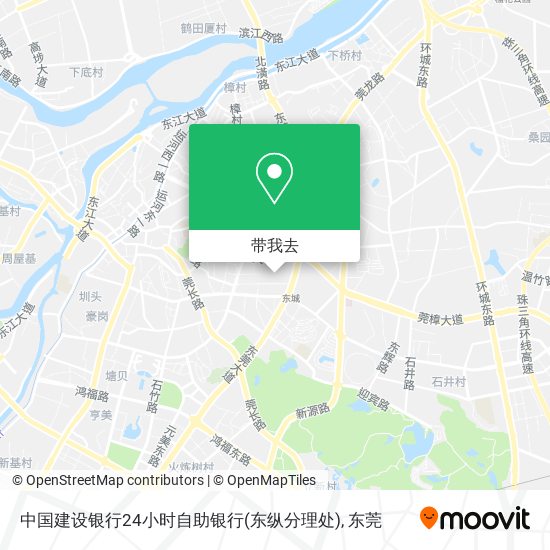 中国建设银行24小时自助银行(东纵分理处)地图