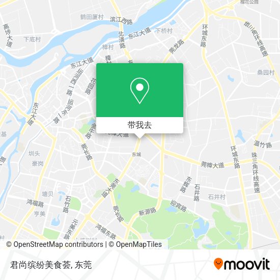 君尚缤纷美食荟地图