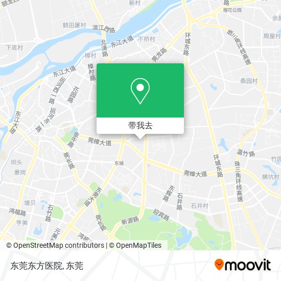 东莞东方医院地图