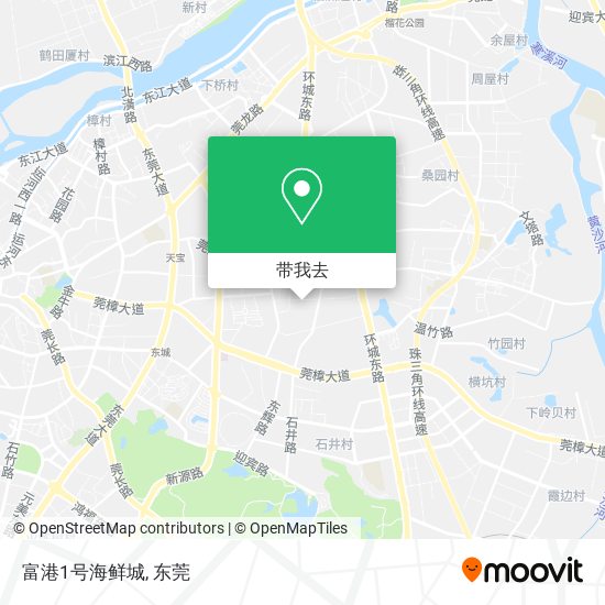 富港1号海鲜城地图