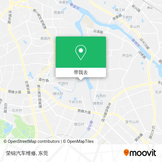荣锦汽车维修地图
