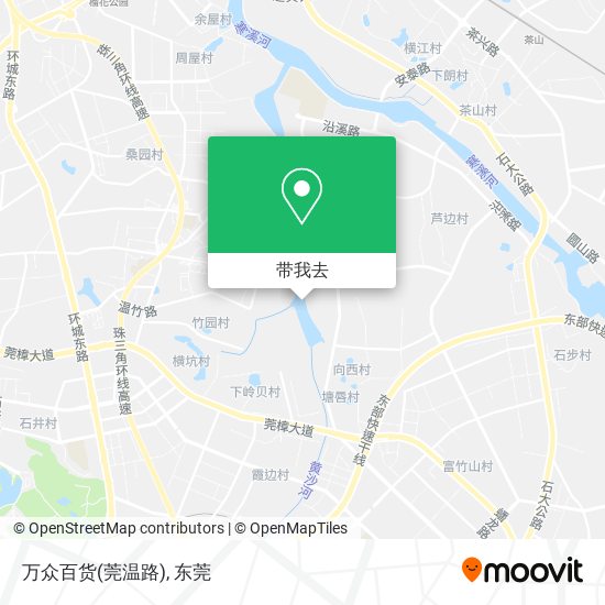 万众百货(莞温路)地图