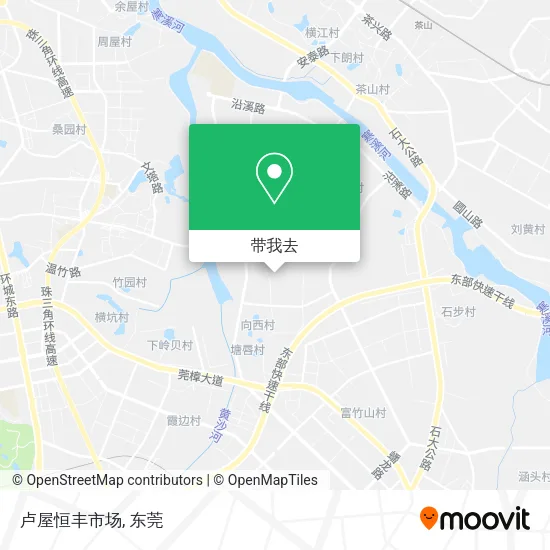 卢屋恒丰市场地图