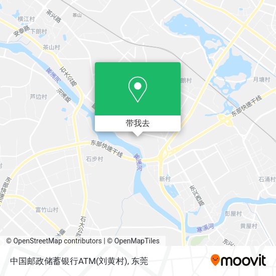 中国邮政储蓄银行ATM(刘黄村)地图