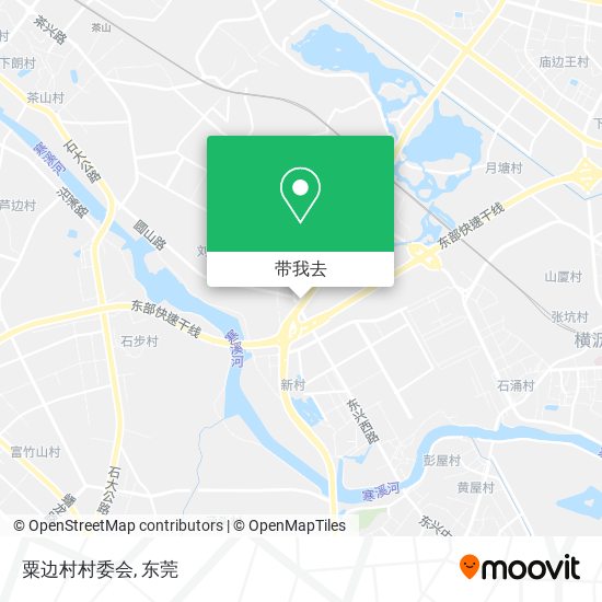 粟边村村委会地图